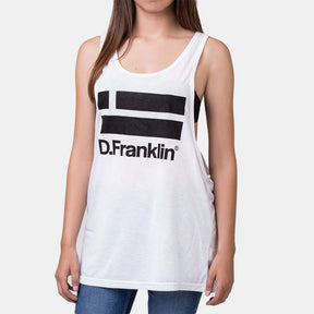 Logo Tank White Tee