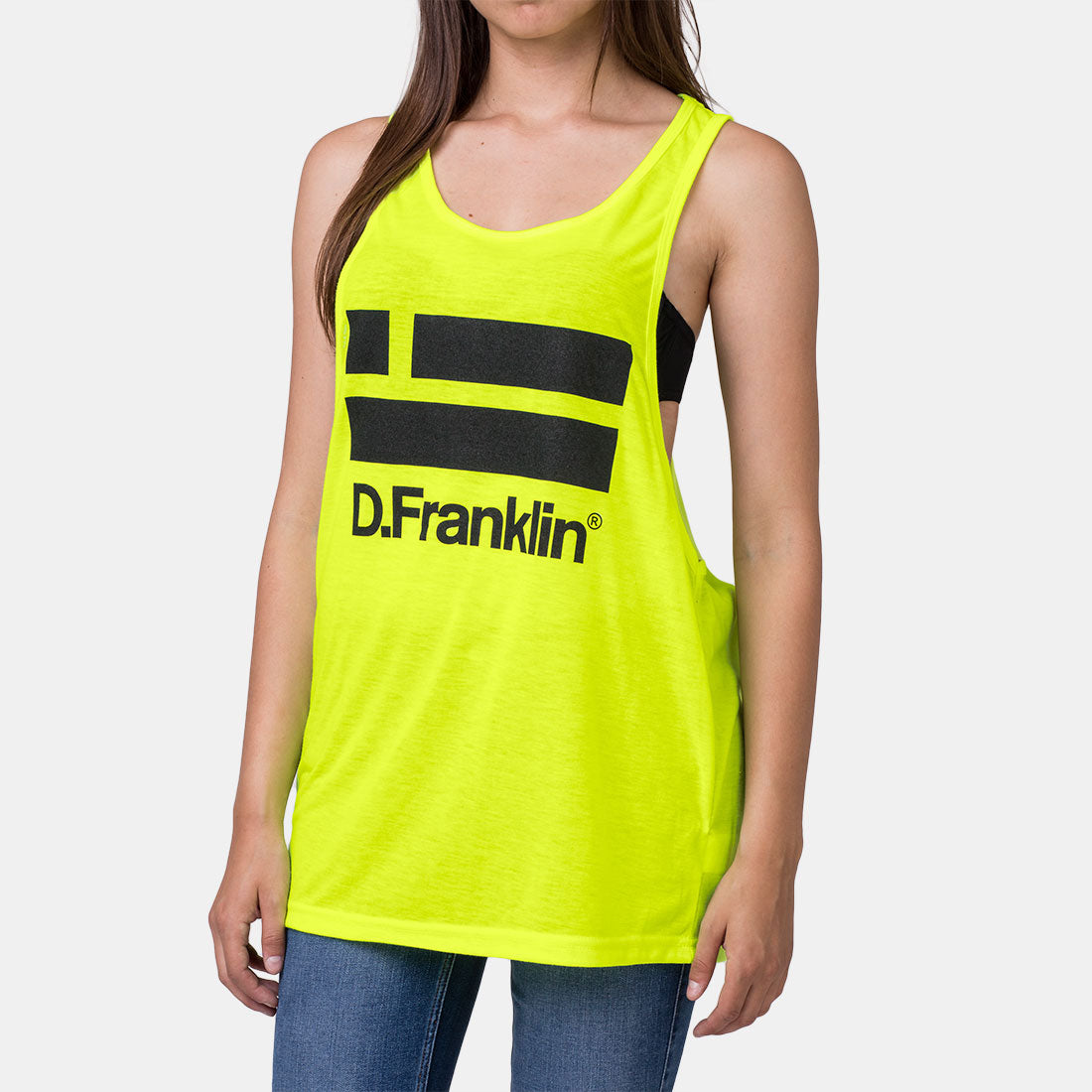 Logo Tank Yellow Fluor Tee