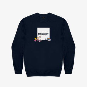 Sweatshirt Dexter Lab Navy