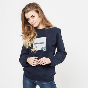 Sweatshirt Dexter Lab Navy