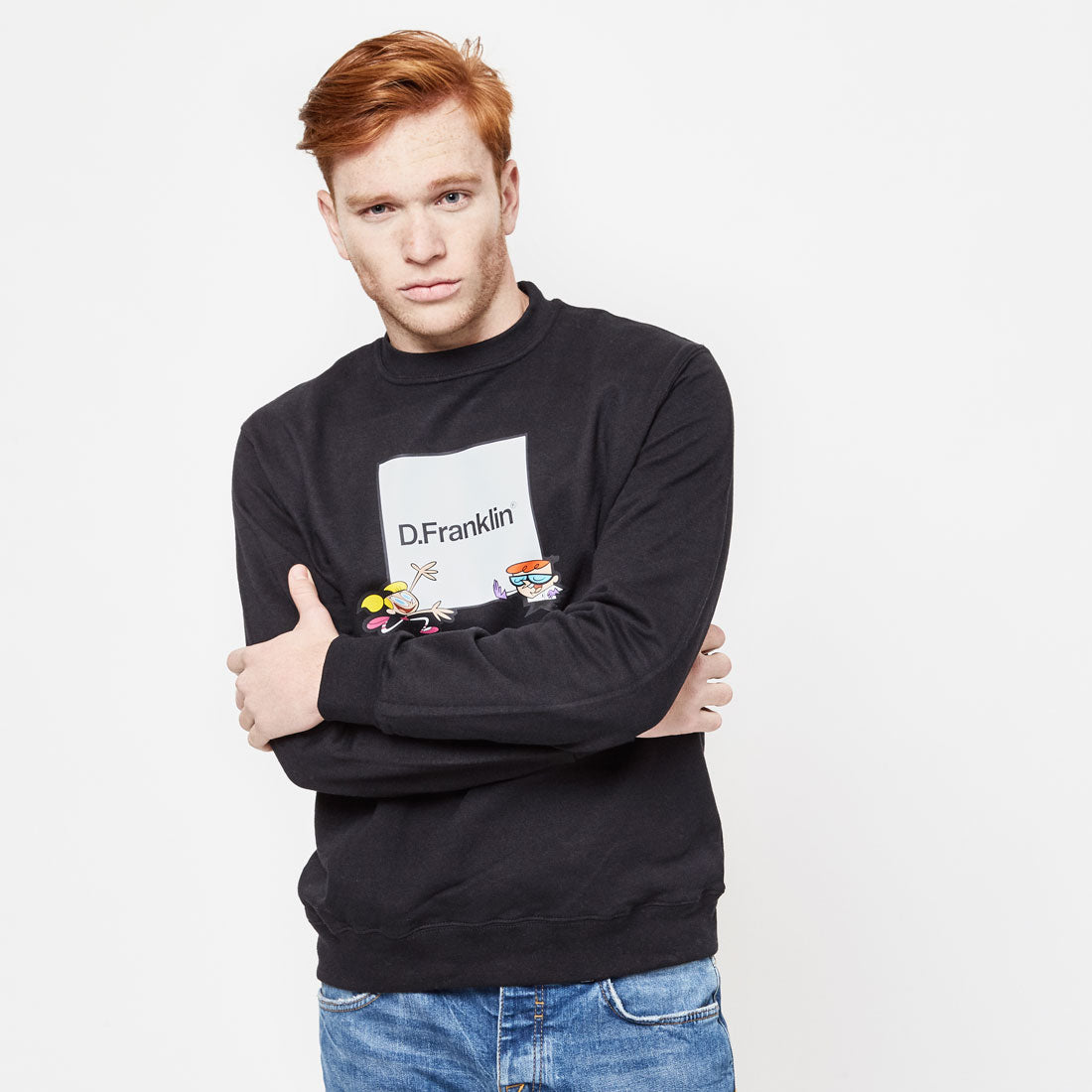 Sweatshirt Dexter Lab Black