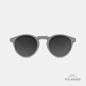 Ultra Light Grey Matte / Black Polarized