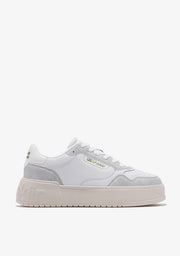 Low Court Basic White / White