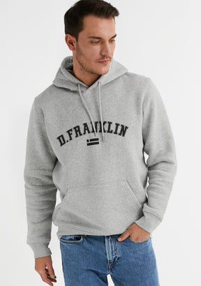 Varsity Hoodie Grey / Black